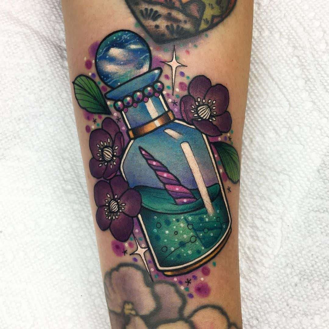 Tattoo Artist Uses An Unlimited Color Palette To Create Exceptional Body Art Pieces