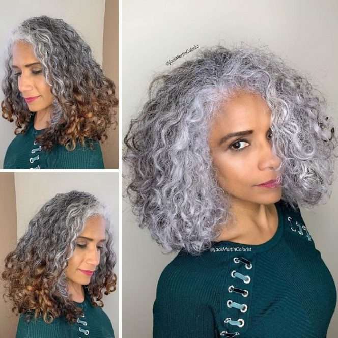 26 Mature Women Who Don’t Mind Having Grey Hair. Unbelievable Metamorphosis!