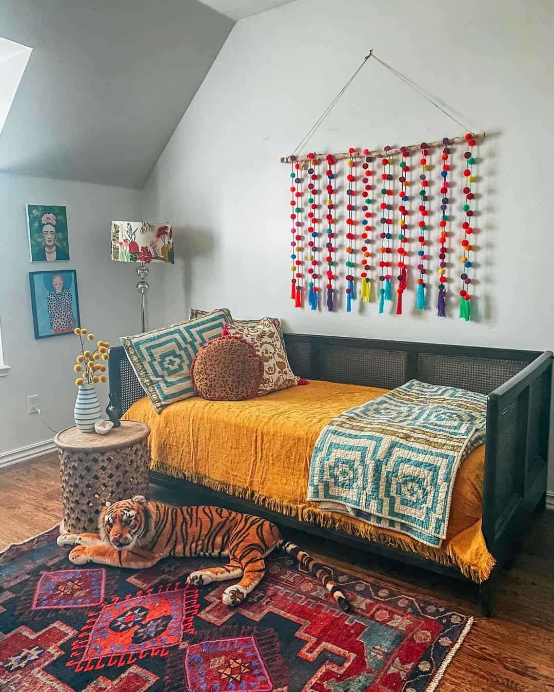 Lively Eclectic and Bohemian Home Interior Design by Sarisa Munoz