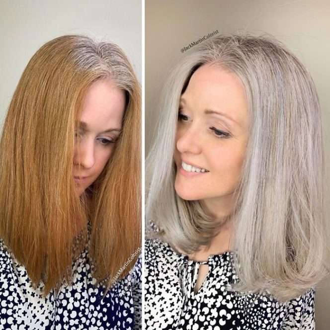 26 Mature Women Who Don’t Mind Having Grey Hair. Unbelievable Metamorphosis!