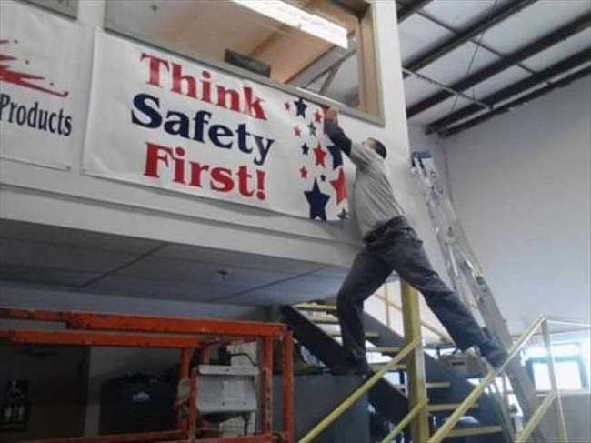 20 Insane Workers Who Must Have Been Sleeping during Health and Safety Training