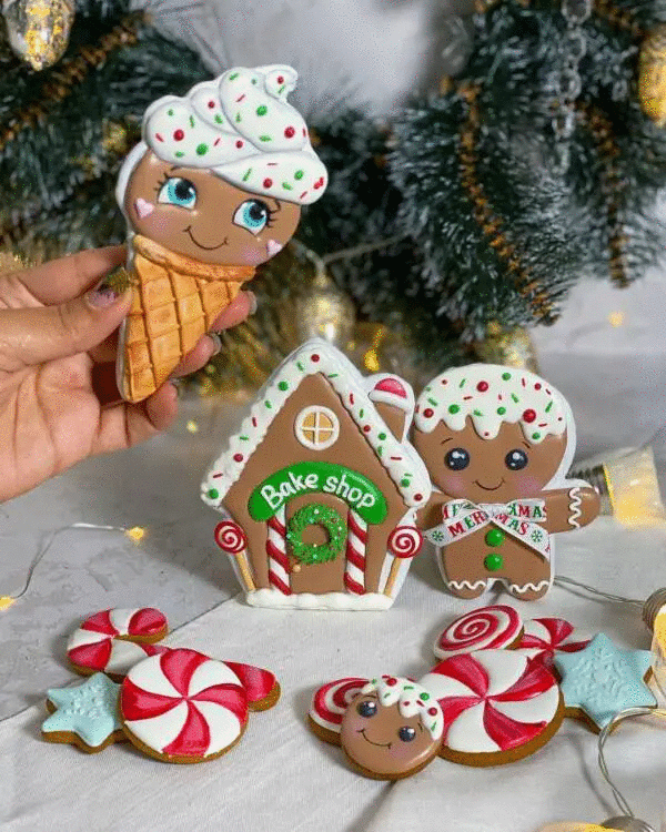 20 Most Beautiful Gingerbread Cookies We Have Ever Seen. Would You Like To Learn To Decorate Them This Way?