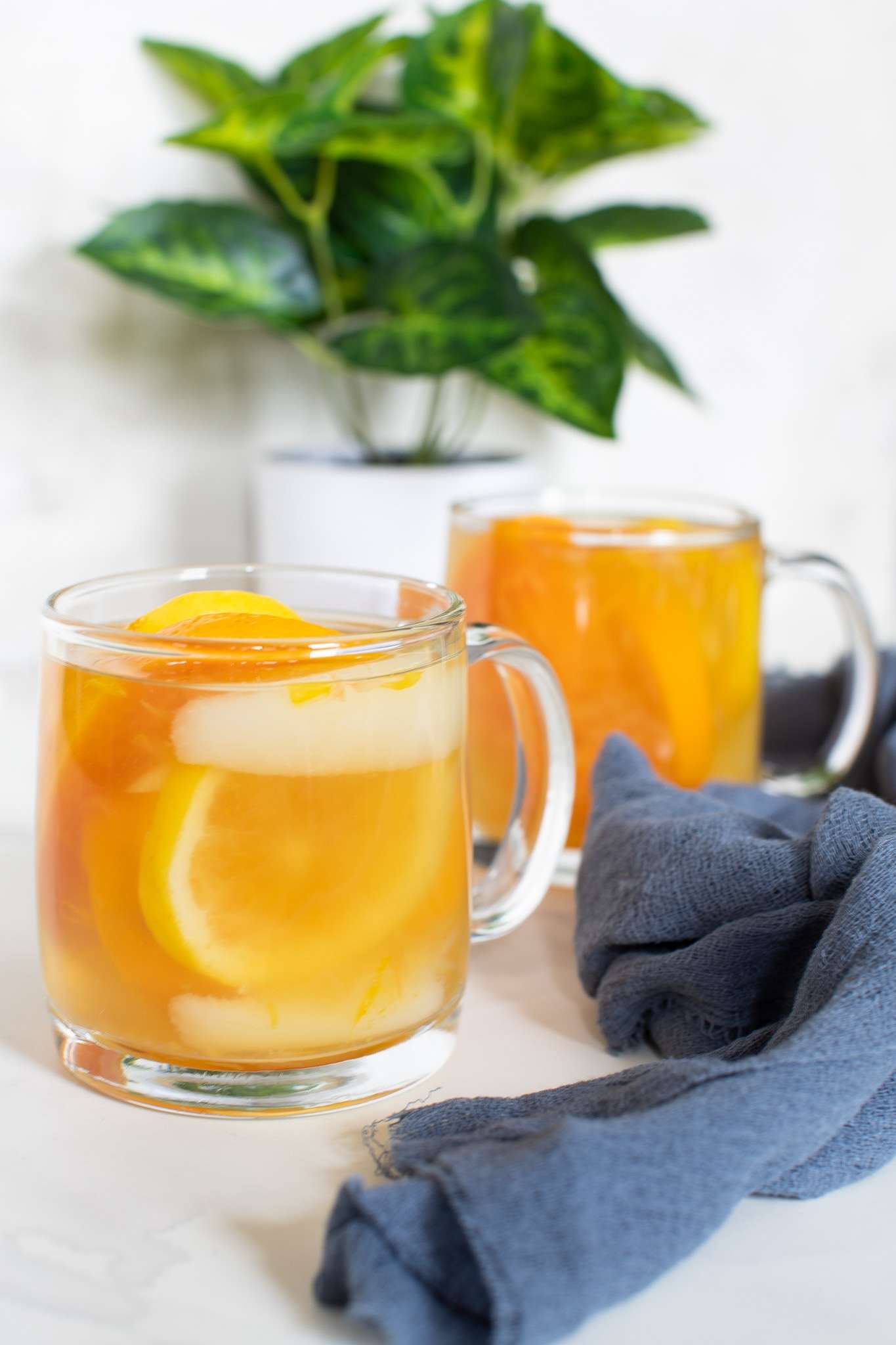 Healthy Citrus Pear Ginger Detox Tea
