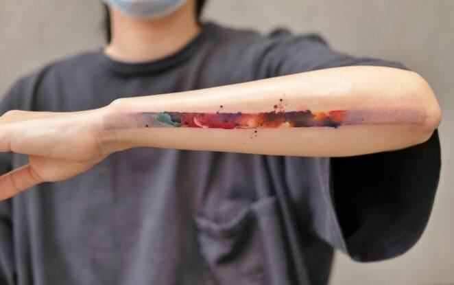 21 Colorful and Breathtaking Tattoos That Look Like Watercolor Paintings