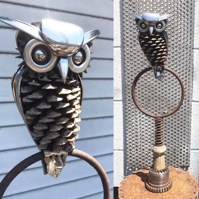18 Amazing Animal Sculptures Made from&#8230; Cutlery!