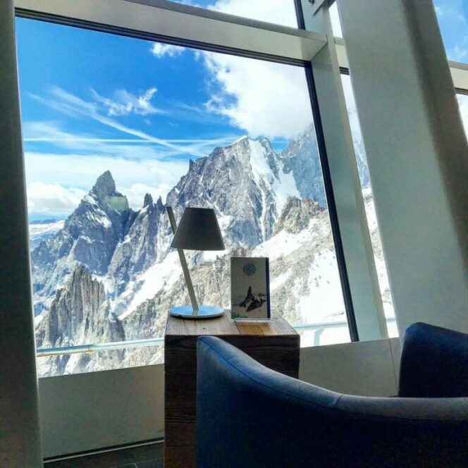 In the Highest Altitude Bookstore in Europe You Can Literally Touch the Sky