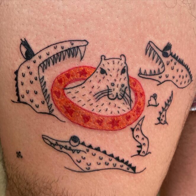 20 Terrible Tattoos. The Artist Proves That You Don’t Need a Talent to Draw to be in the Industry