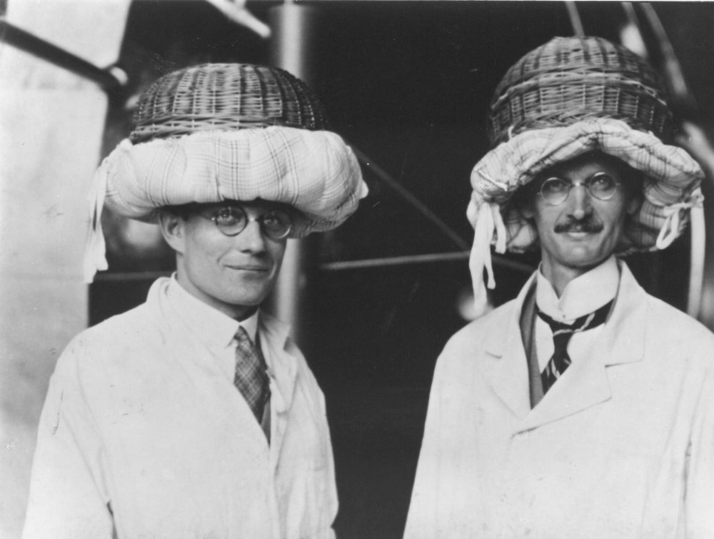 Paul Kipfer and Auguste Piccard