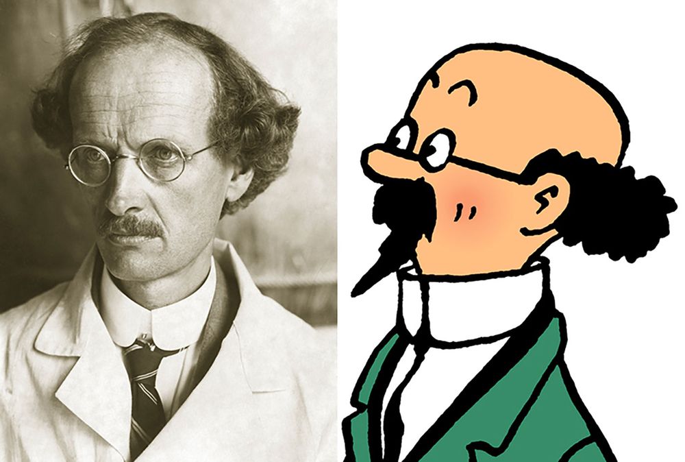 Auguste Piccard and Professor Calculus