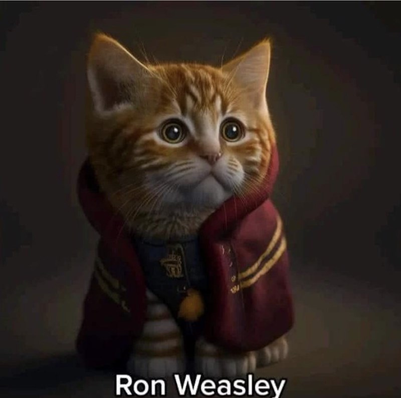 Cat - Ron Weasley